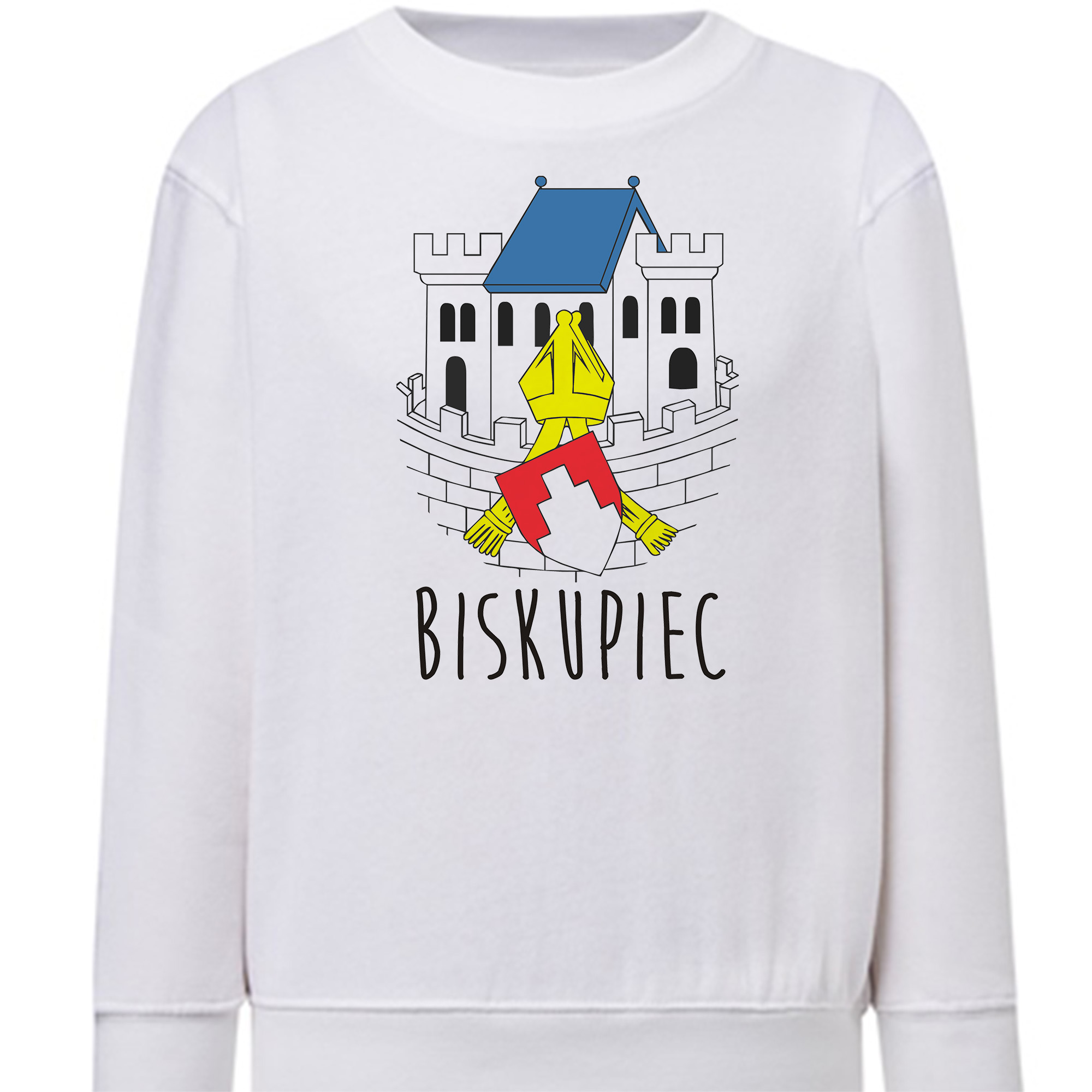 Bluza dziecięca Biskupiec - Serce Warmii