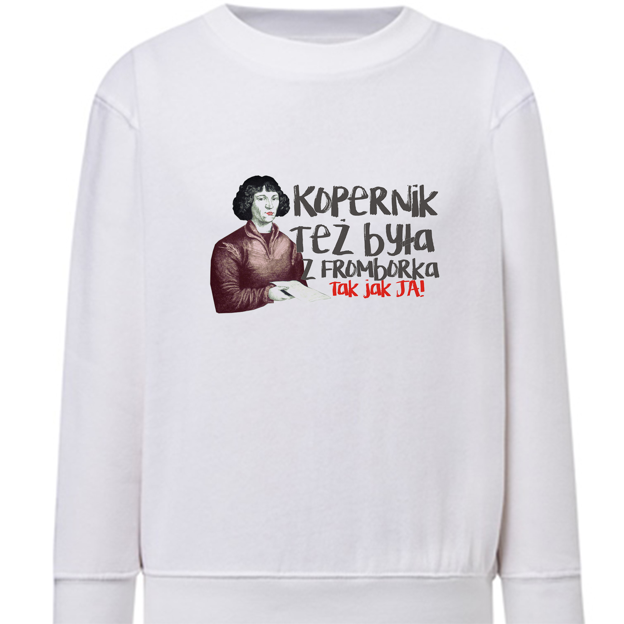 Bluza dziecięca Kopernik też była z Fromborka