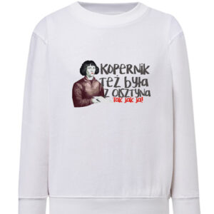 Bluza dziecięca Kopernik też była z Olsztyna