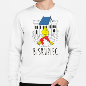 Bluza unisex Biskupiec - Serce Warmii