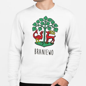 Bluza unisex Braniewo - Zielona Brama Warmii