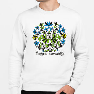 Bluza unisex Czepek Warmiński - Kwiat Tradycji