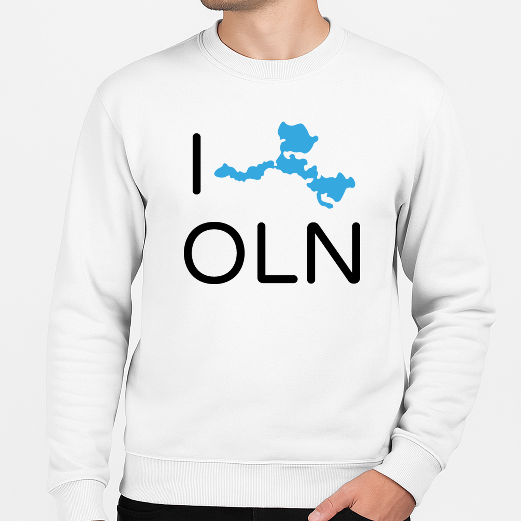 Bluza unisex Kocham Olsztyn