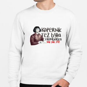 Bluza unisex Kopernik też była z Fromborka