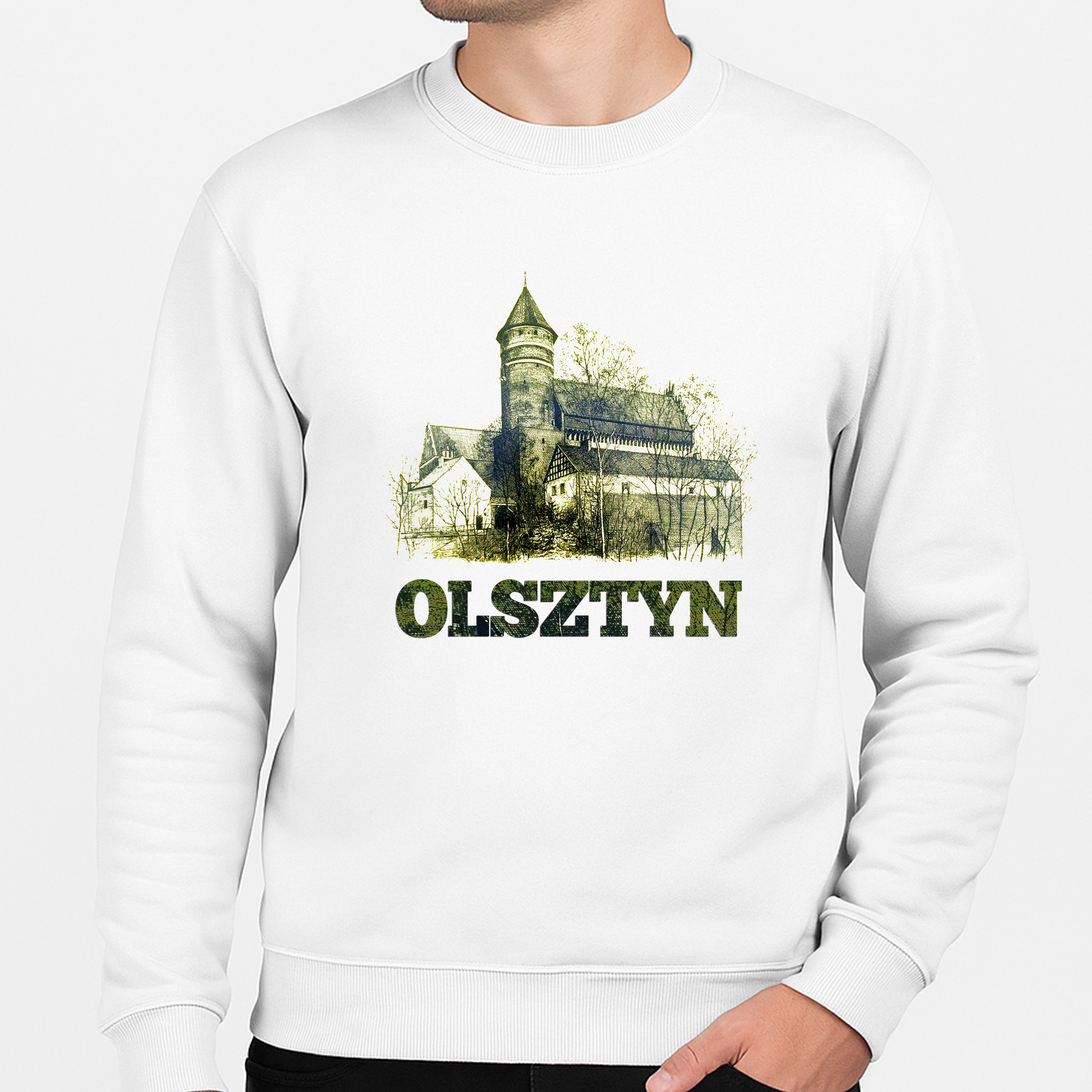 Bluza unisex Olsztyn - Zamek Kopernika