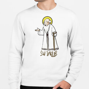 Bluza unisex Św. Jakub - Patron Warmińskich Dróg