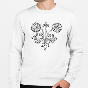 Bluza unisex Warmiński Wzór Ludowy