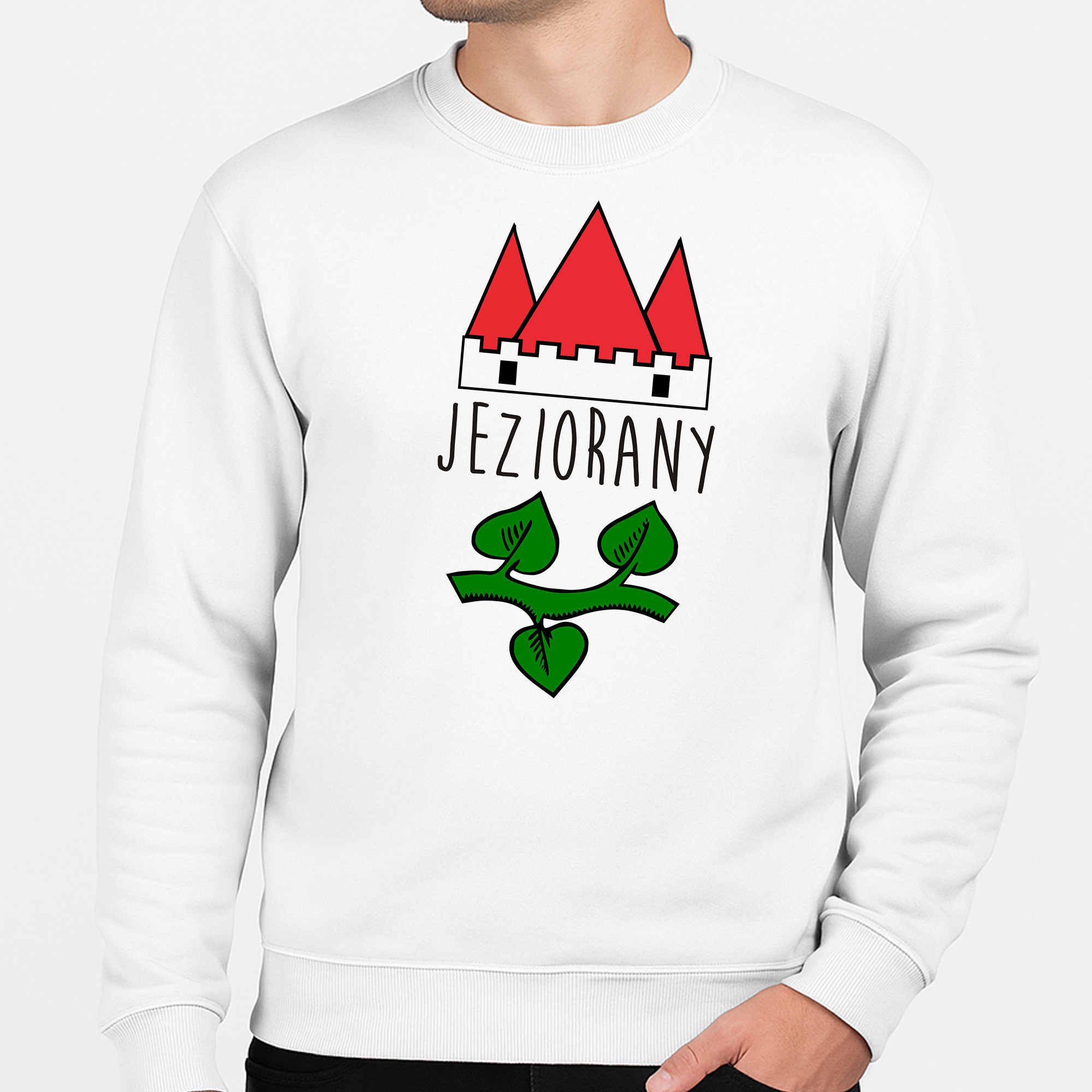 Bluza unisex Zakochaj się w Jezioranach