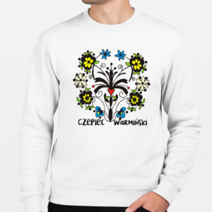 Bluza unisex Ziemia Warmii - haft i serce