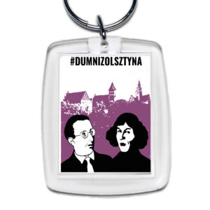 Brelok akrylowy Dumni z Olsztyna