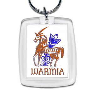 Brelok akrylowy Folkowa Warmia