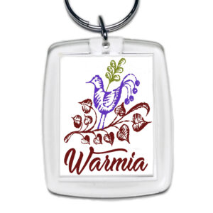 Brelok akrylowy Folkowa Warmia