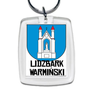 Brelok akrylowy Godło Lidzbark Warmiński