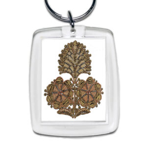 Brelok akrylowy Haftowane Dziedzictwo Warmii