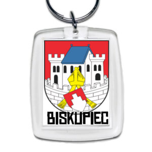 Brelok akrylowy Herb Biskupiec