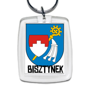 Brelok akrylowy Herb Bisztynek