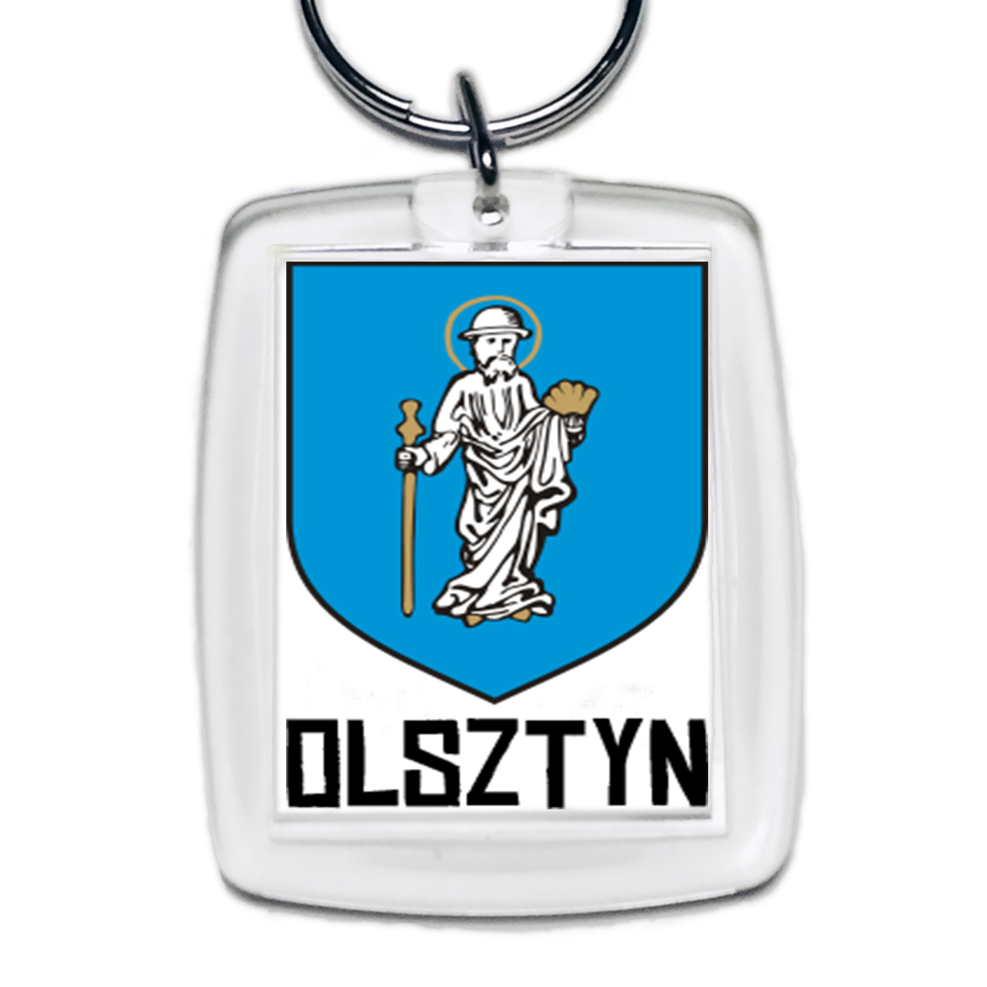 Brelok akrylowy Herb Olsztyn