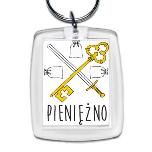 Brelok akrylowy Herb Pienięzno