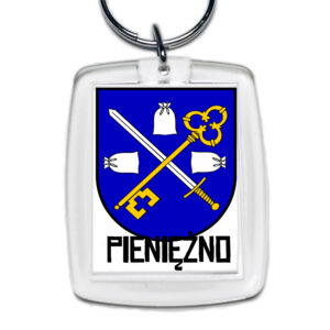 Brelok akrylowy Herb Pieniężno