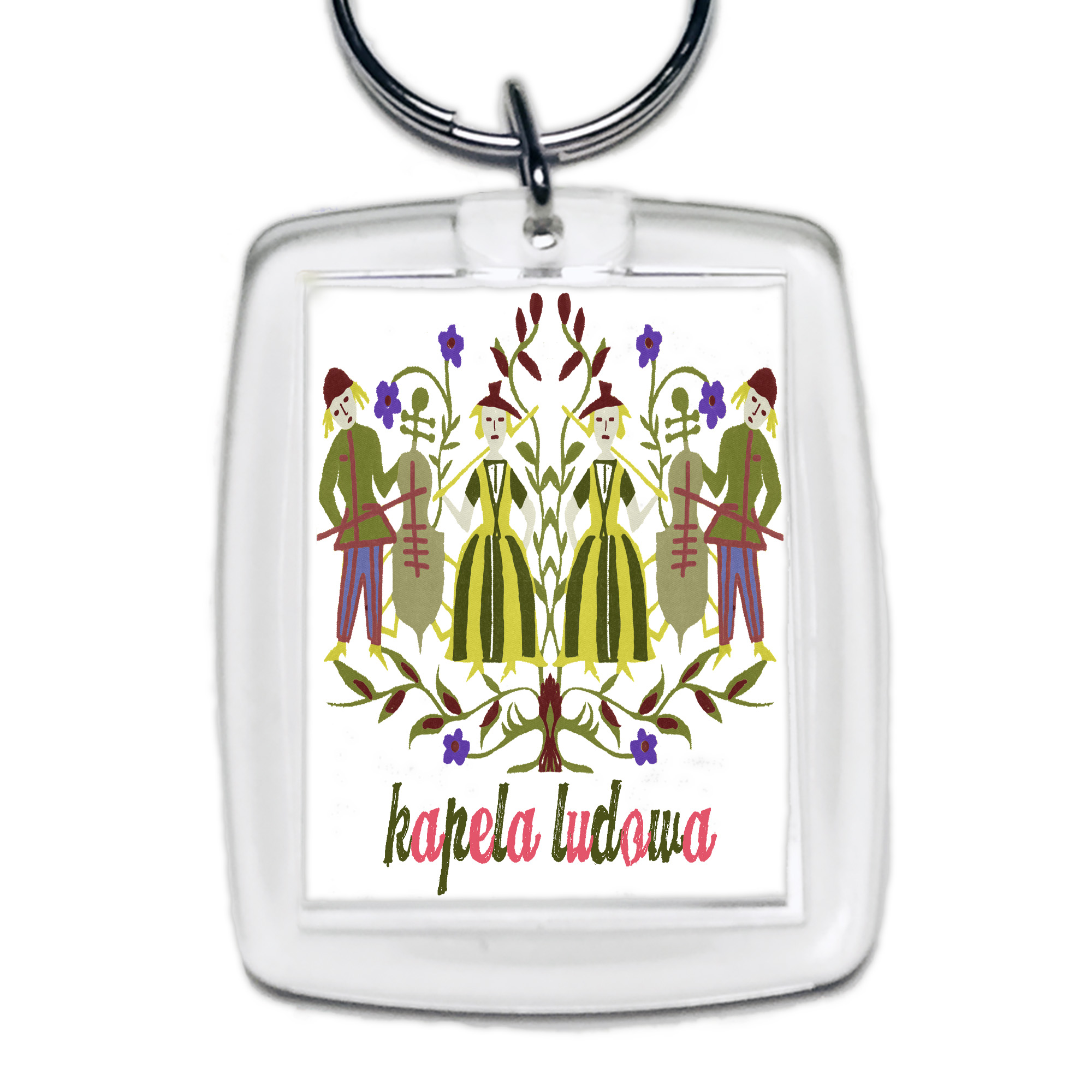 Brelok akrylowy Kapela Ludowa z Warmii