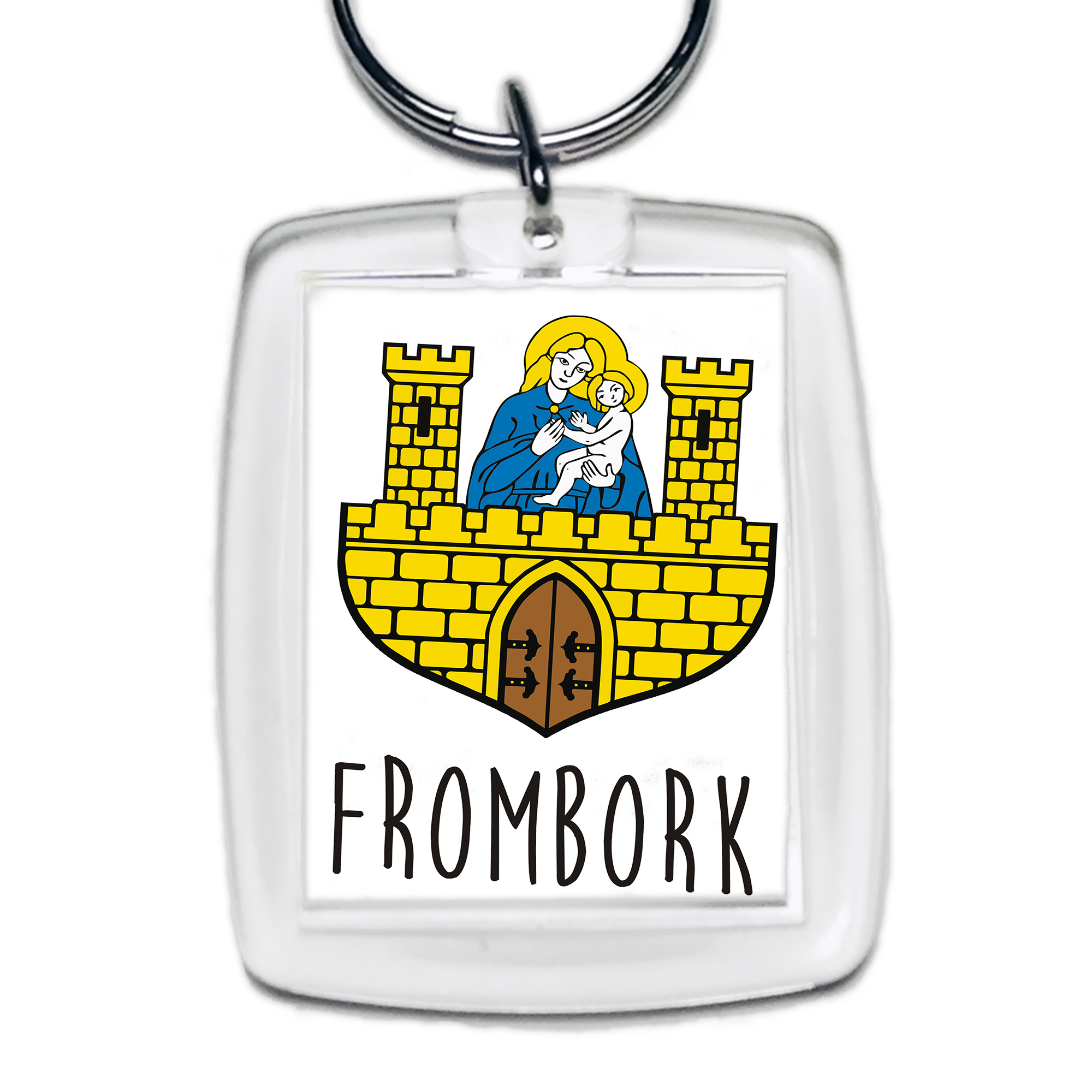 Brelok akrylowy Legenda Warmii - Frombork