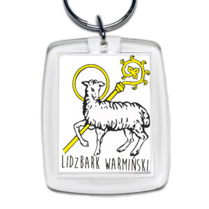 Brelok akrylowy Lidzbark Warmiński - Miasto Historii