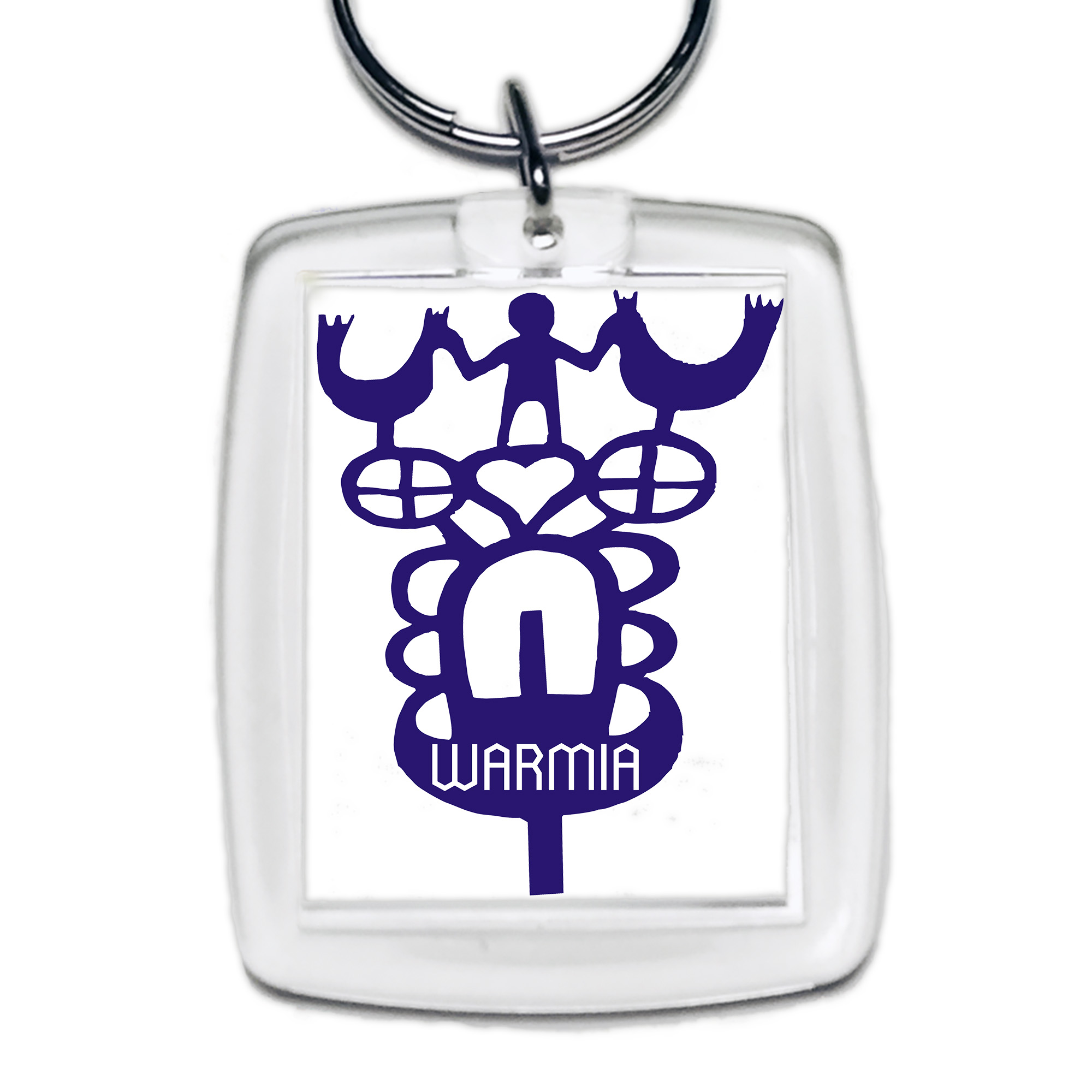 Brelok akrylowy Ludowa Warmia