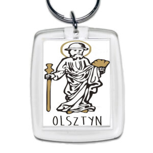 Brelok akrylowy Olsztyn - Na Szlaku św. Jakuba