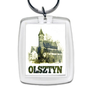 Brelok akrylowy Olsztyn - Zamek Kopernika