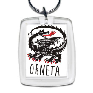 Brelok akrylowy Orneta - Strażniczka Warmii
