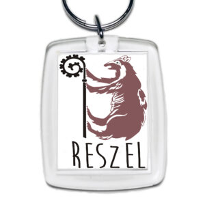 Brelok akrylowy Reszel - Strażnik Warmii