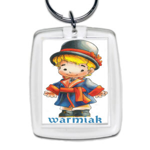 Brelok akrylowy Warmiak - Dumny z Tradycji