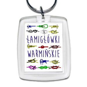 Brelok akrylowy Warmińskie Łamigłówki