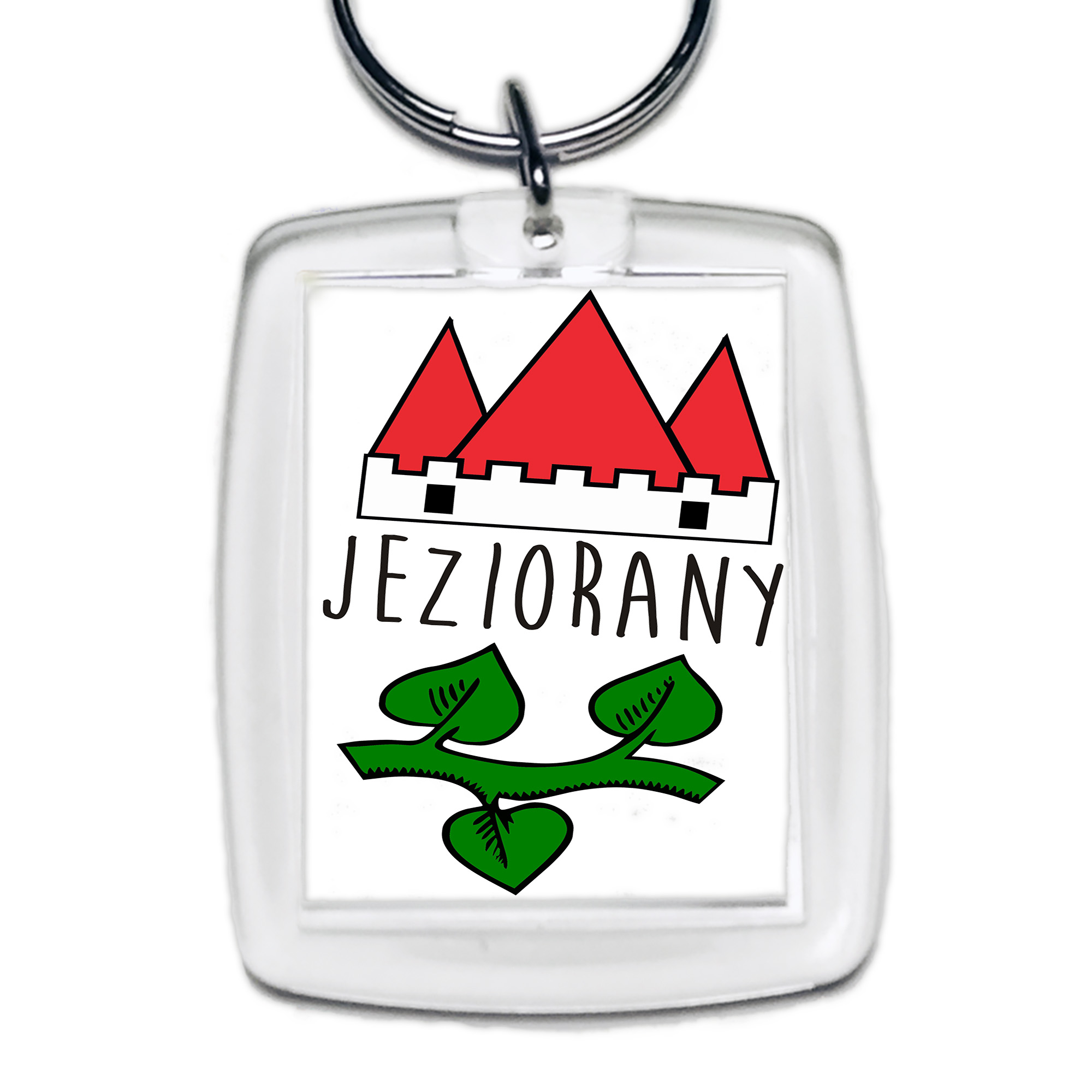 Brelok akrylowy Zakochaj się w Jezioranach