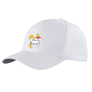 Czapka daszek Święta Warmia - Baranek Pokoju