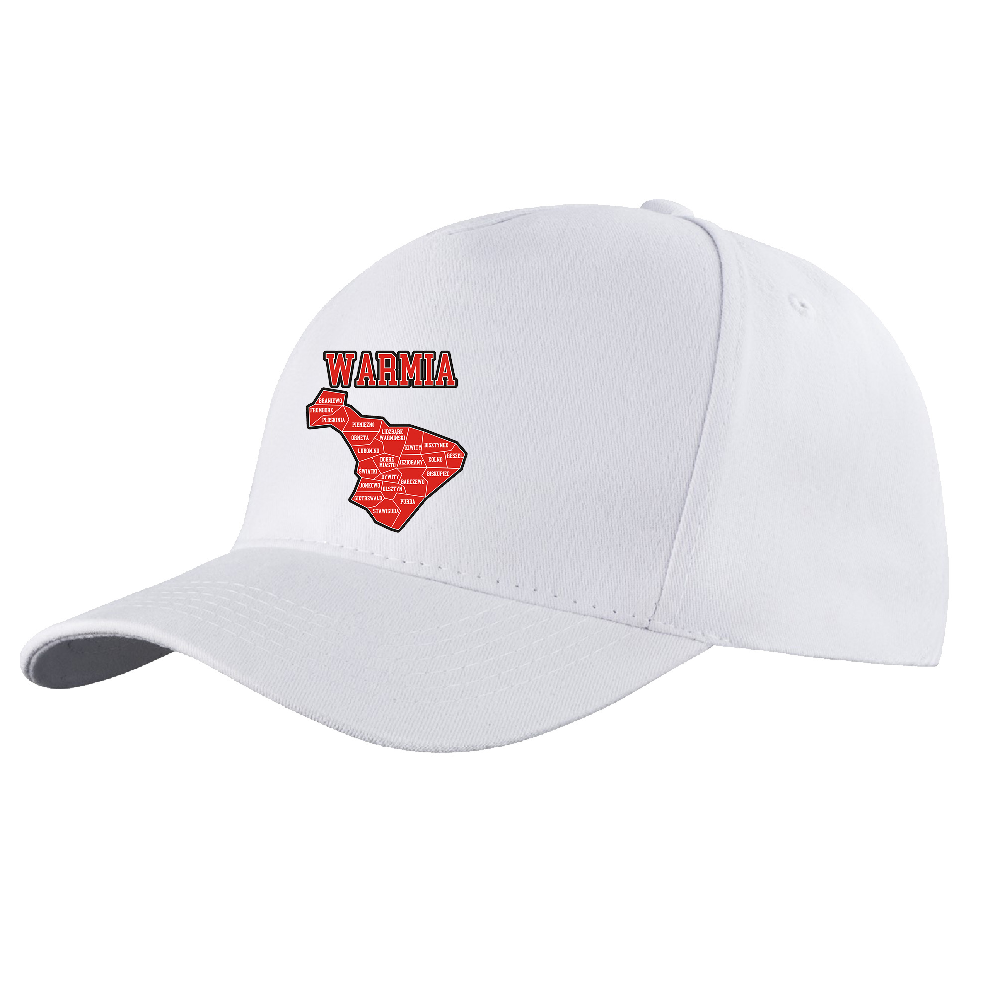 Czapka daszek Warmia - Kraina 16 Gmin