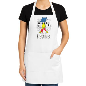 Fartuch kuchenny Biskupiec - Serce Warmii