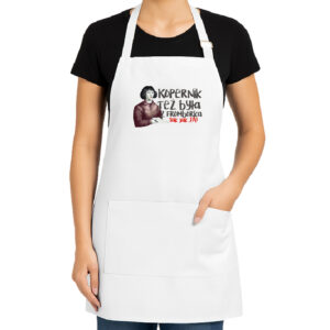 Fartuch kuchenny Kopernik też była z Fromborka