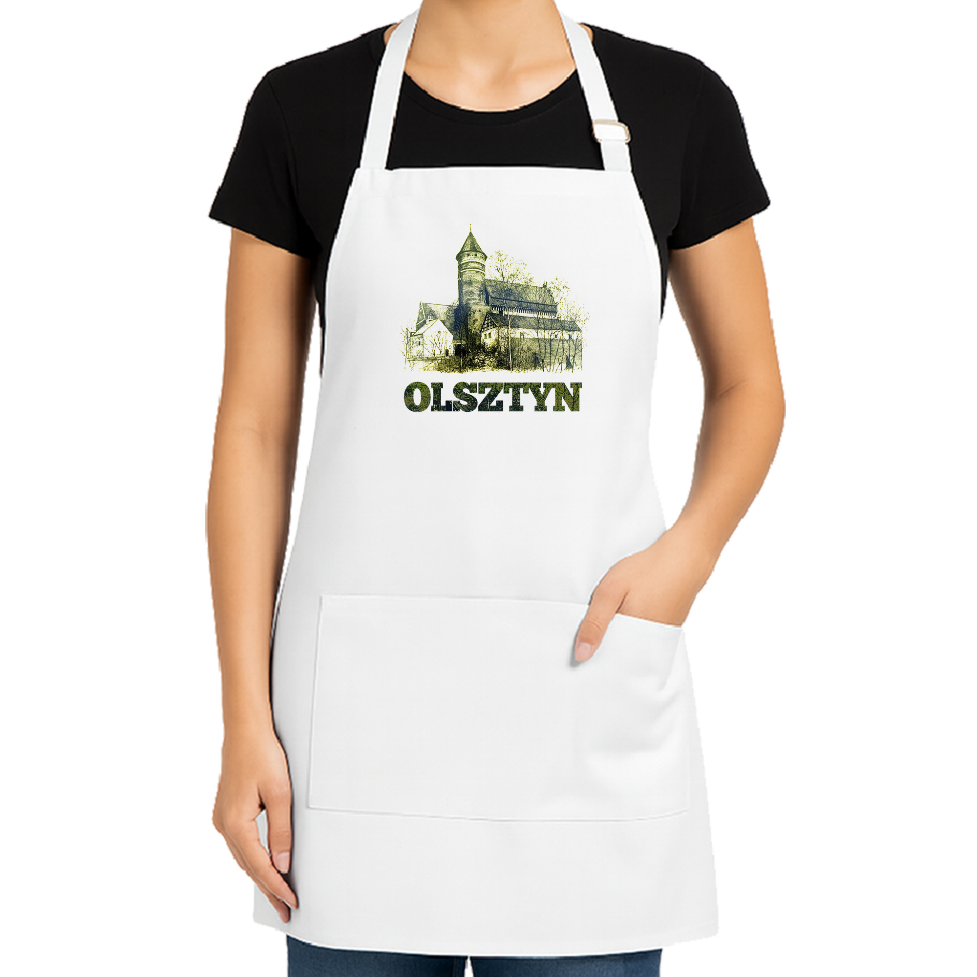 Fartuch kuchenny Olsztyn - Zamek Kopernika