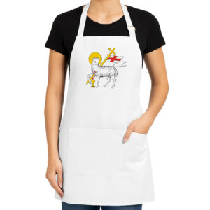 Fartuch kuchenny Święta Warmia - Baranek Pokoju