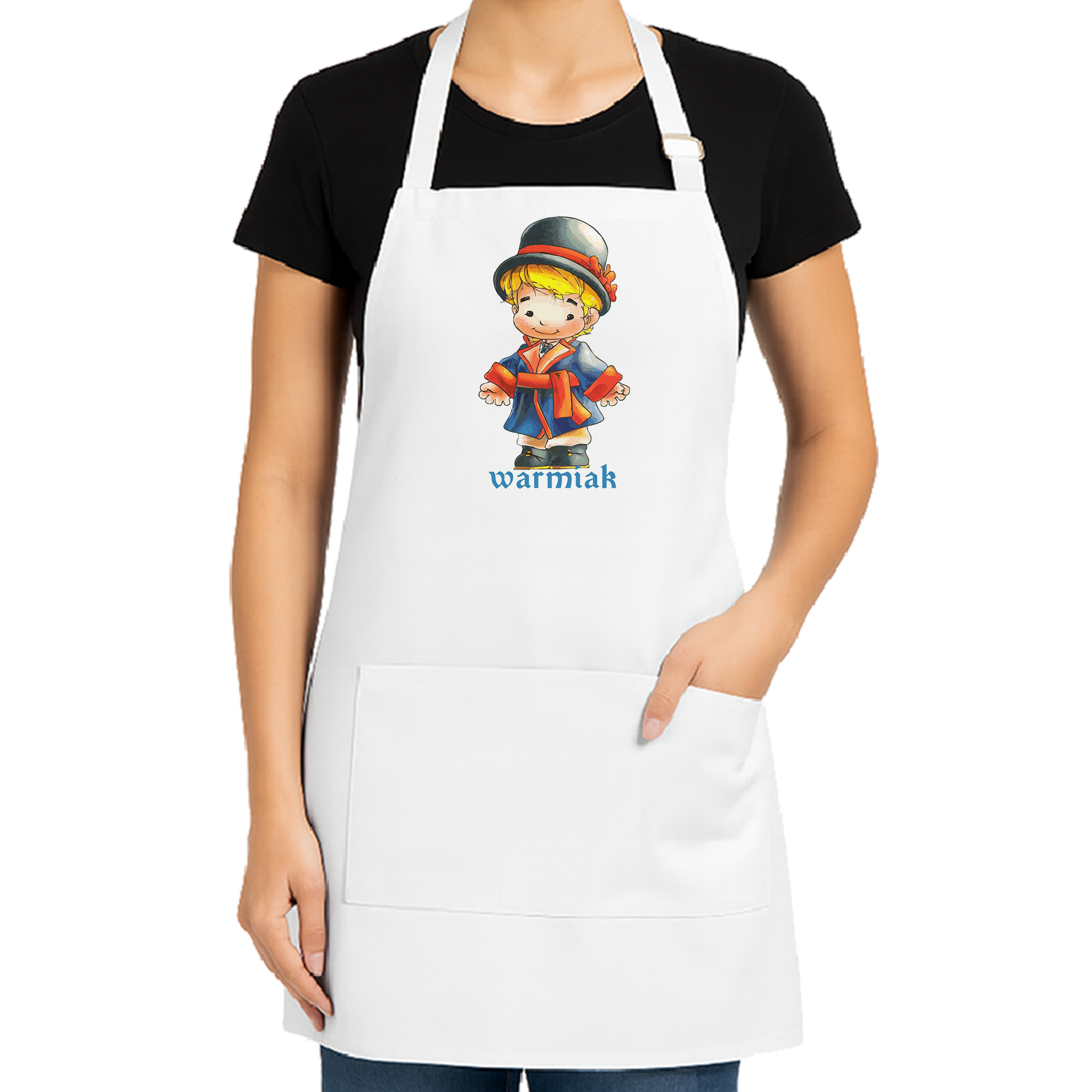 Fartuch kuchenny Warmiak - Dumny z Tradycji