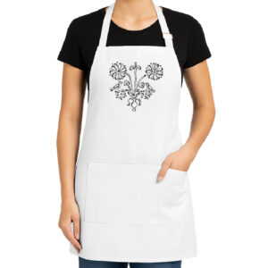 Fartuch kuchenny Warmiński Wzór Ludowy