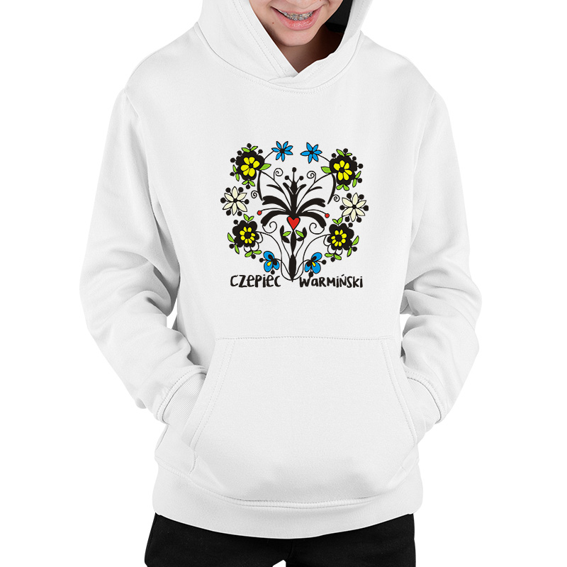 Kangurka dziecięca Ziemia Warmii - haft i serce