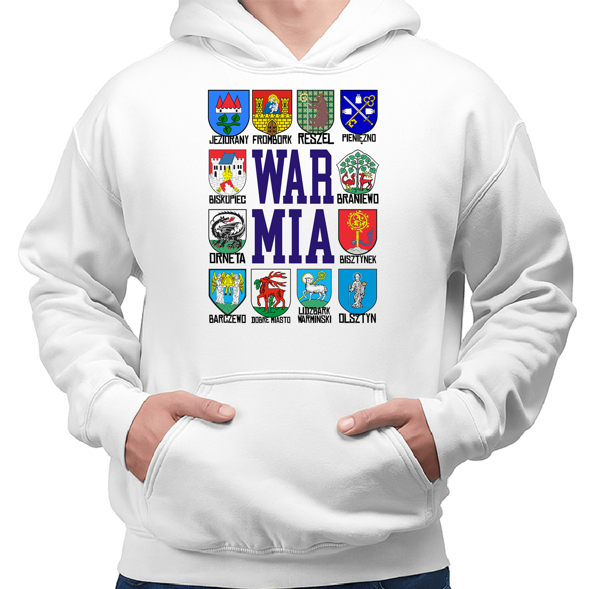 Kangurka męska Herby Miast Warmii