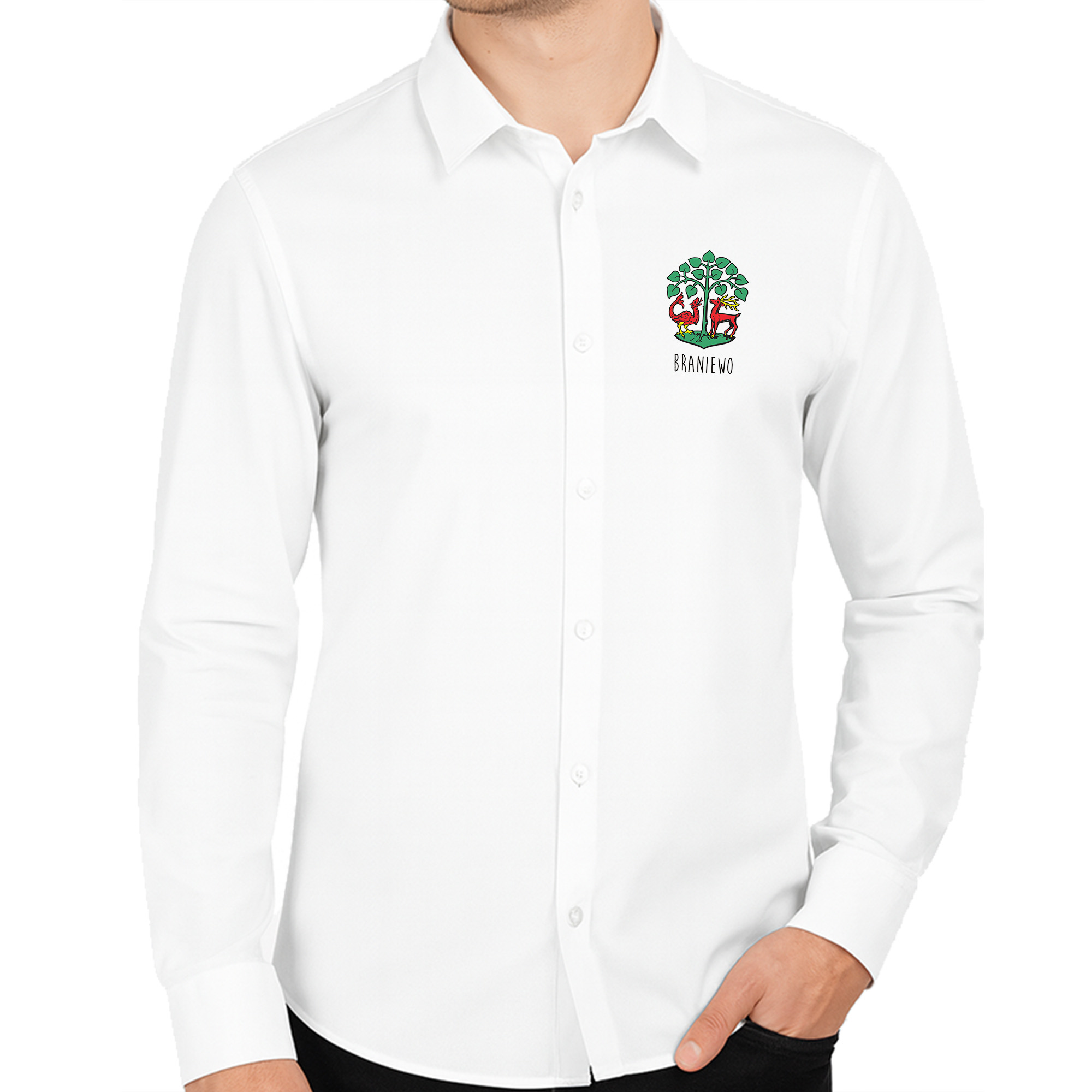 Koszula męska Braniewo - Zielona Brama Warmii