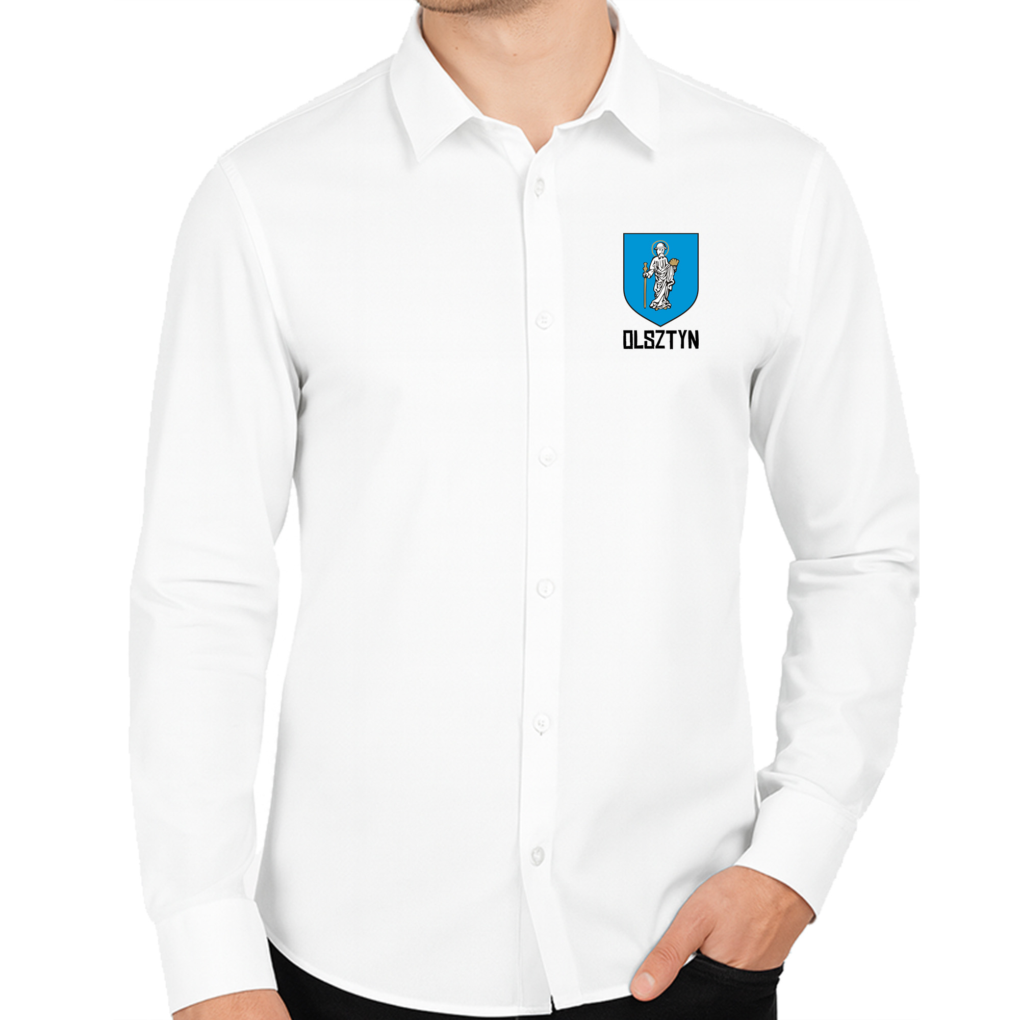 Koszula męska Herb Olsztyn