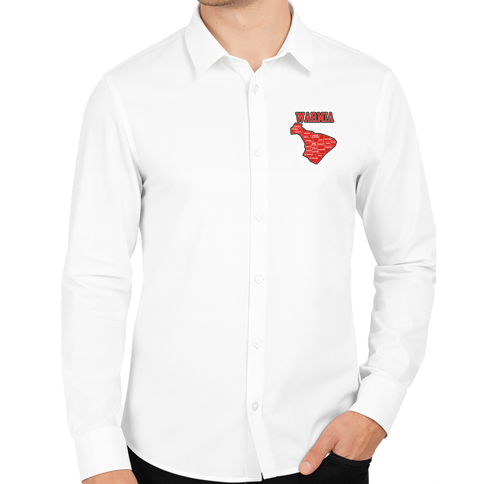 Koszula męska Warmia - Kraina 16 Gmin