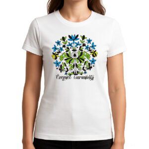 Koszulka damska Czepek Warmiński - Kwiat Tradycji