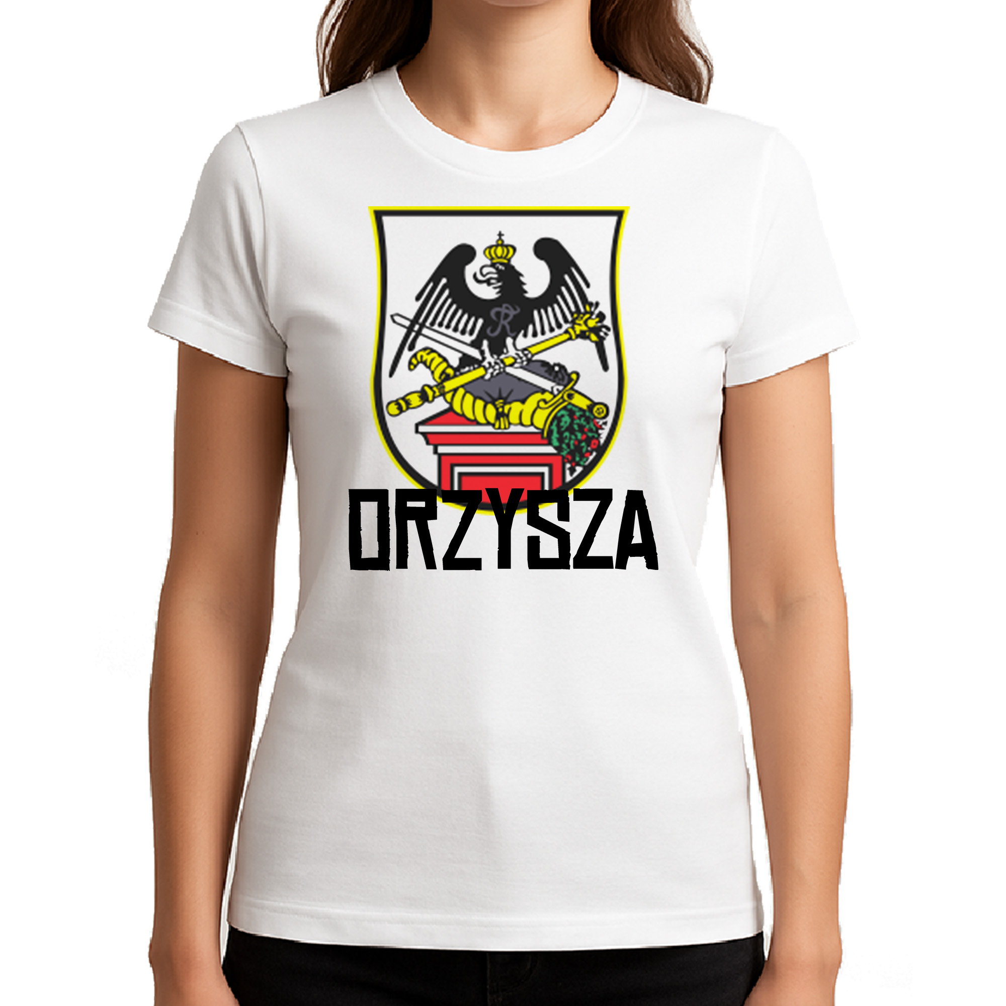 Koszulka damska Herb Orzysza