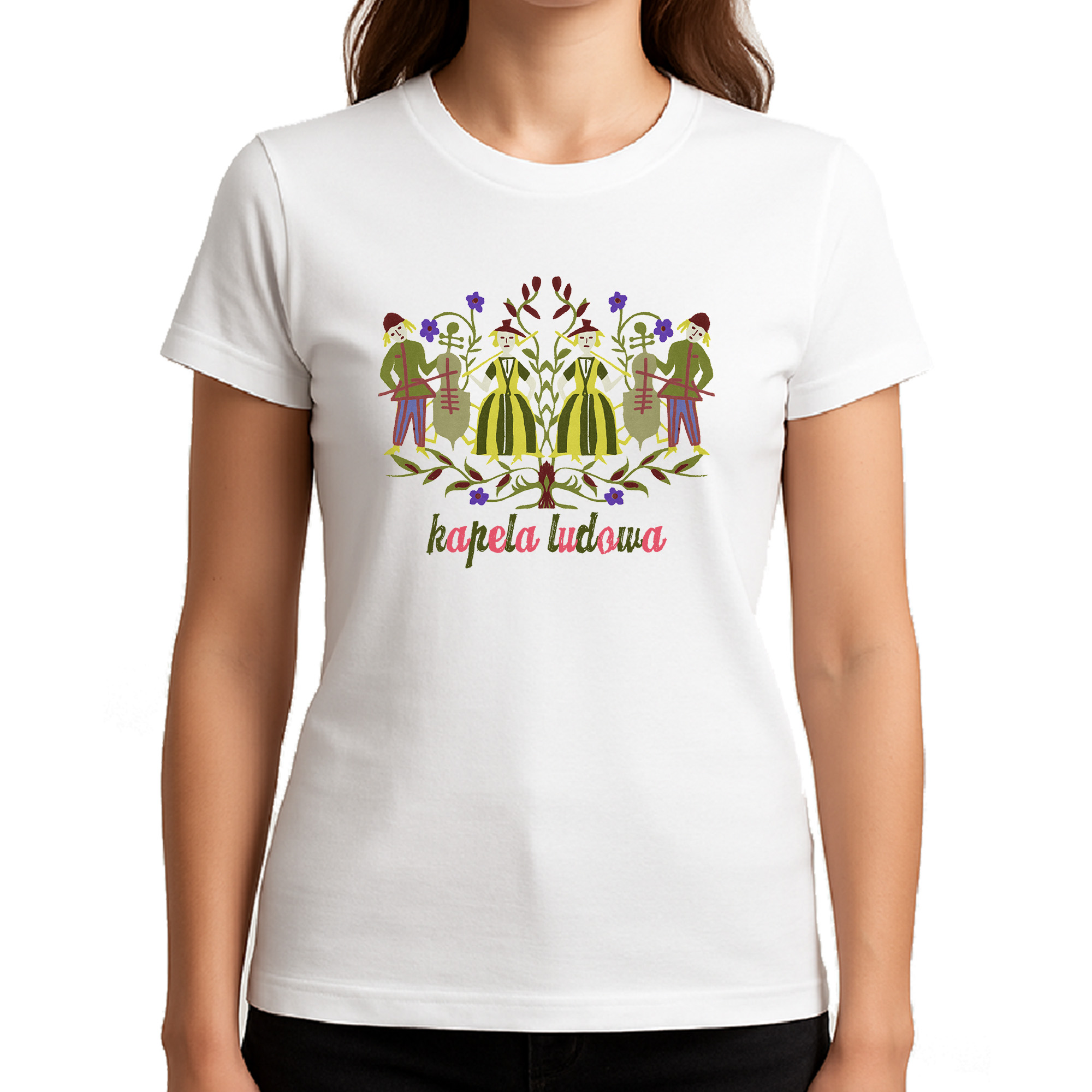 Koszulka damska Kapela Ludowa z Warmii